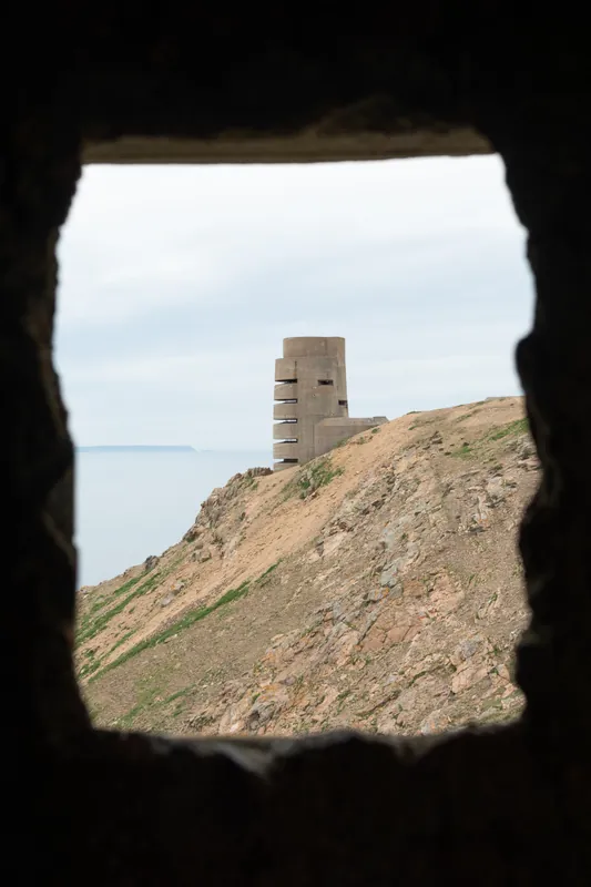 Naval tower, Les Landes, Jersey. 2024.